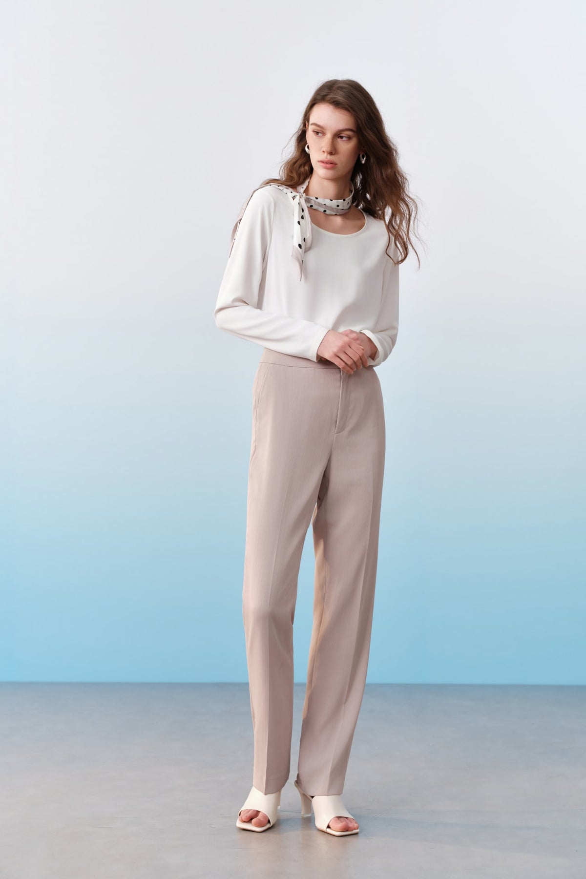 G2000 Pants Poly Dobby Straight Leg Suit Pants Atmosphere Relaxed Straight Leg