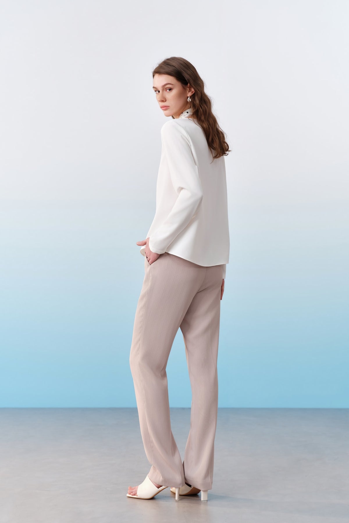 G2000 - Pants - Poly Dobby Straight Leg Suit Pants