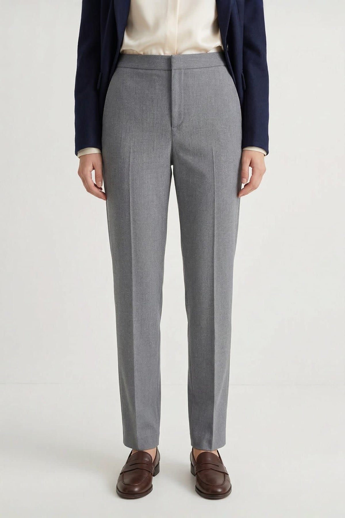G2000 Pants Anti UV Cool Touch Poly Blend Stretch Straight Leg Pants Asphalt Relaxed Straight Leg