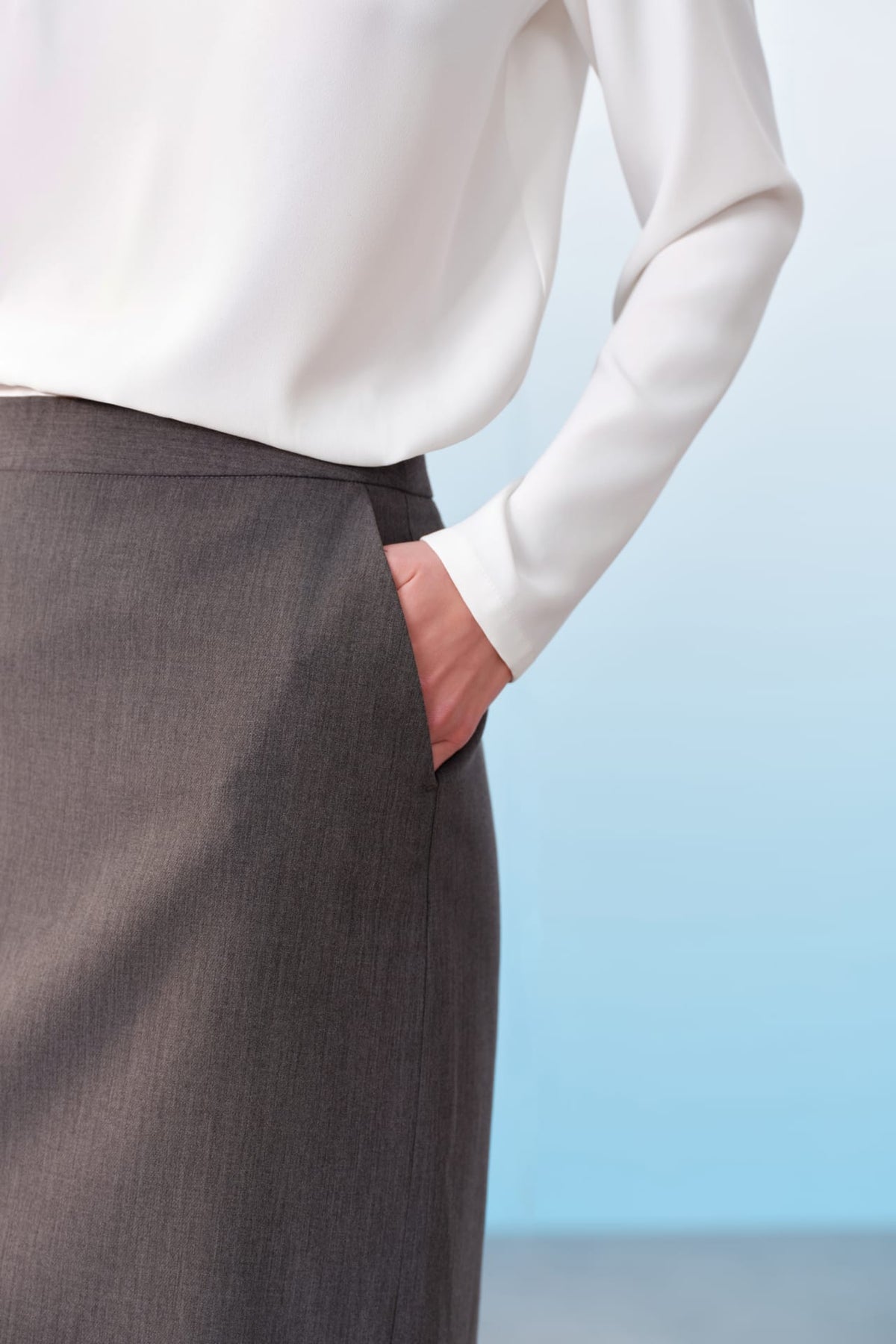 G2000 - Skirts - Anti UV Cool Touch Poly Blend Twill Pencil Suit Skirt