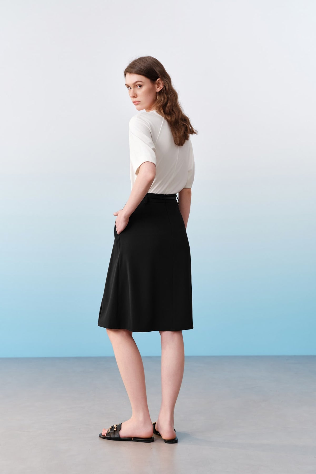G2000 - Skirts - Anti UV Cool Touch Poly Twill A-Line Skirt