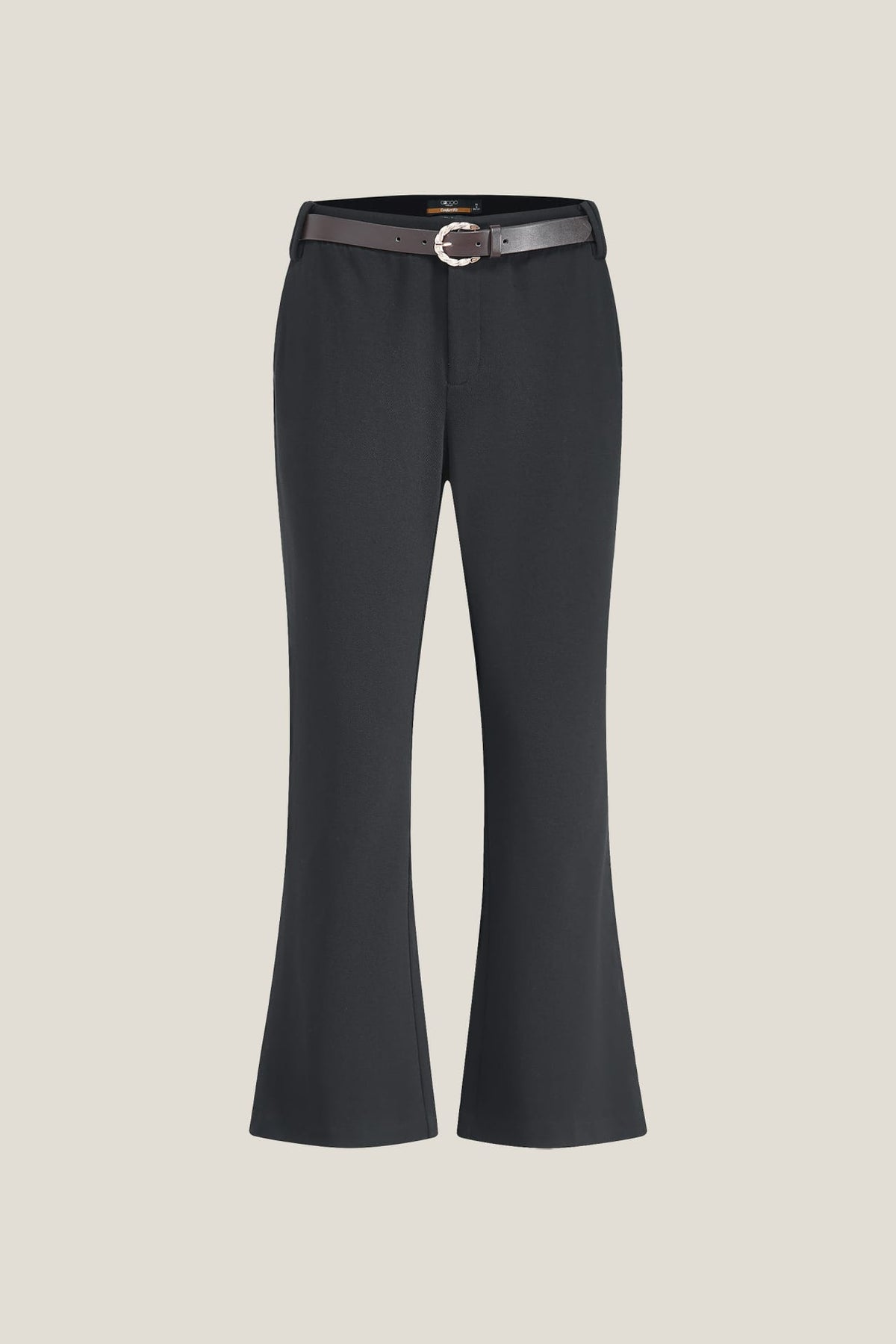 G2000 - Pants - Belted Slim Bootcut Pants