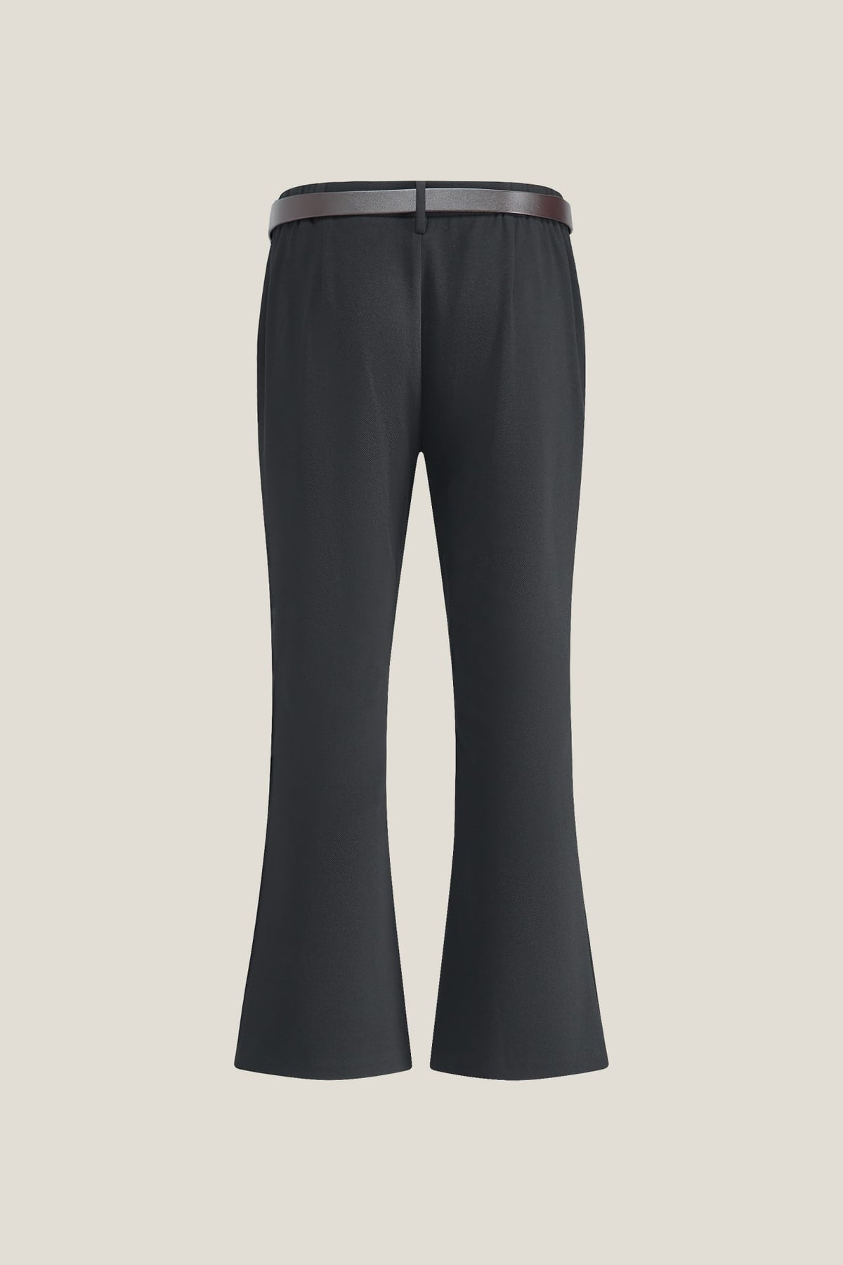 G2000 - Pants - Belted Slim Bootcut Pants