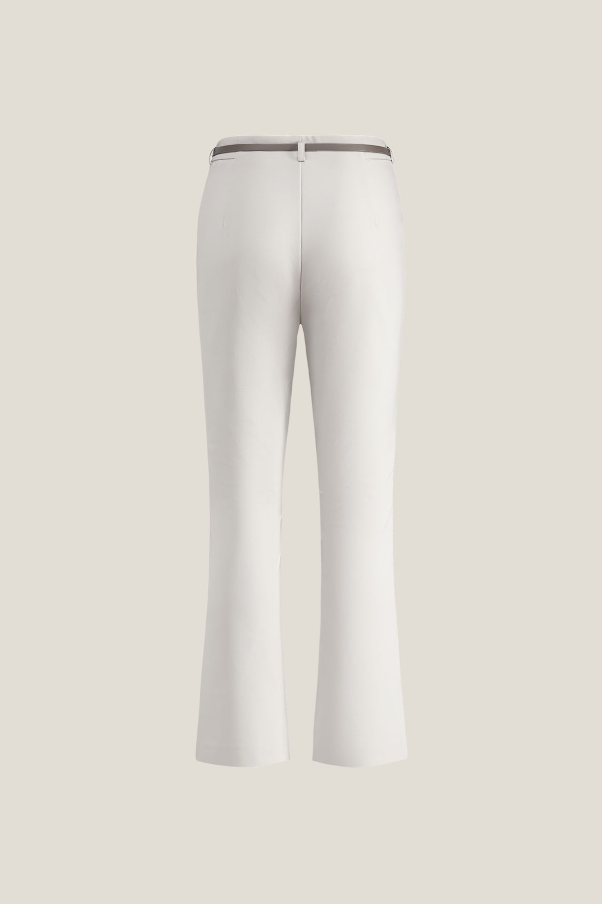 G2000 - Pants - Multi-Way Stretch Belted Slim Bootcut Pants With Belt