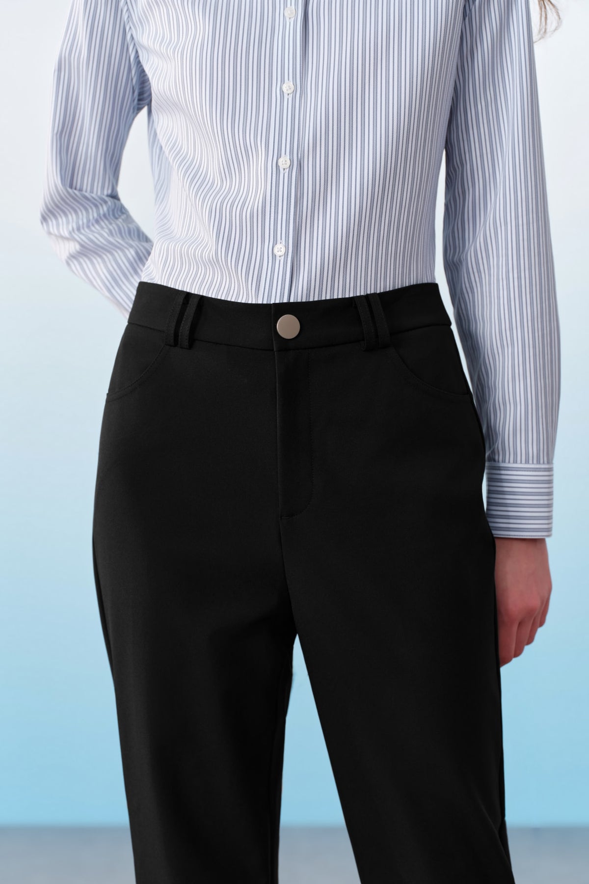 G2000 - Pants - Multi-Way Stretch Cropped Cigarette Pants