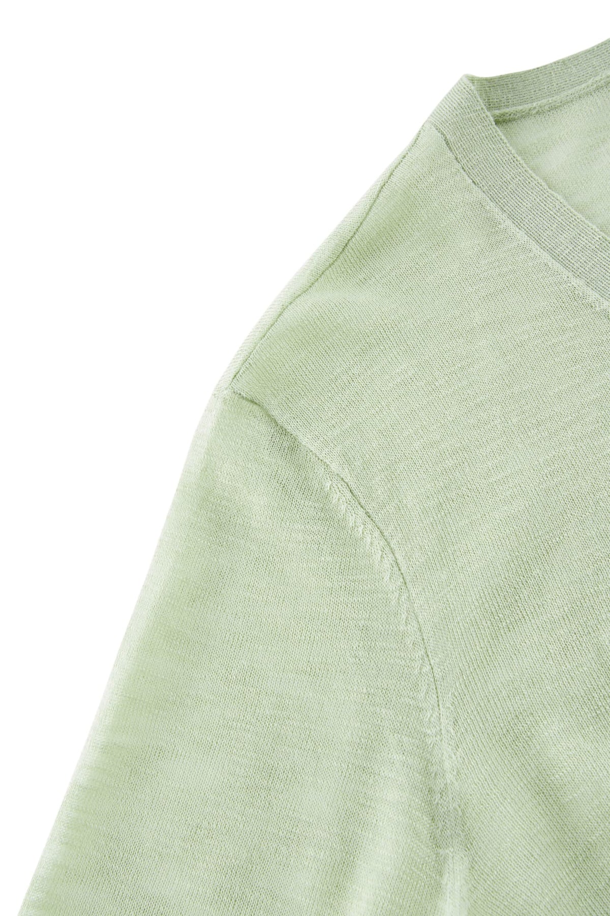 G2000 Cardigans Sheer V-Neck Slub Cardigan