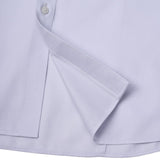 Non-Iron Cotton Silk Blend Cord Texture Smart Fit Long Sleeve Shirt