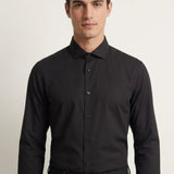 Non-Iron Silky Touch Poplin Smart Fit Long Sleeve Shirt