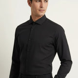 Non-Iron Silky Touch Poplin Smart Fit Long Sleeve Shirt
