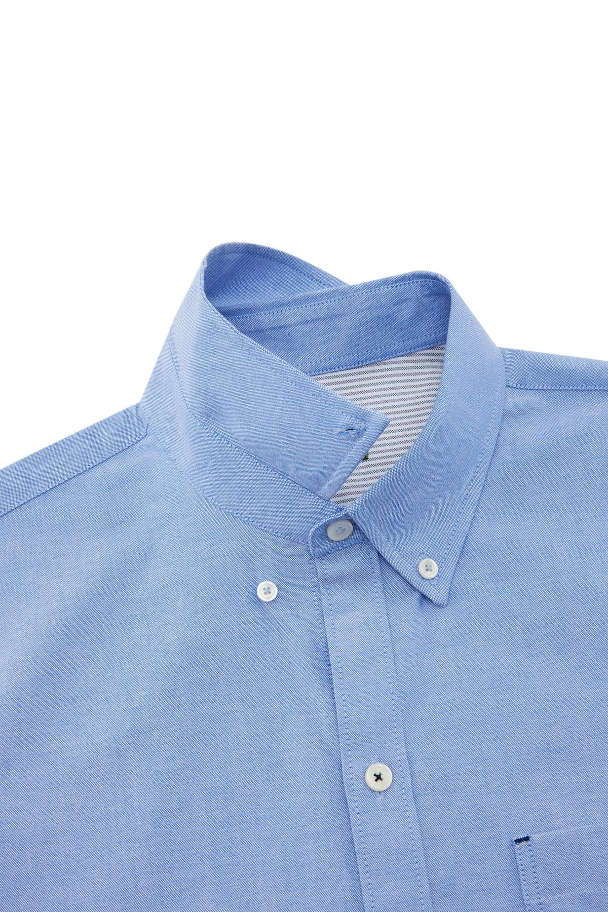 G2000 - Shirts - Wrinkle Free Cotton Oxford Relax Fit Short Sleeve Casual Shirt