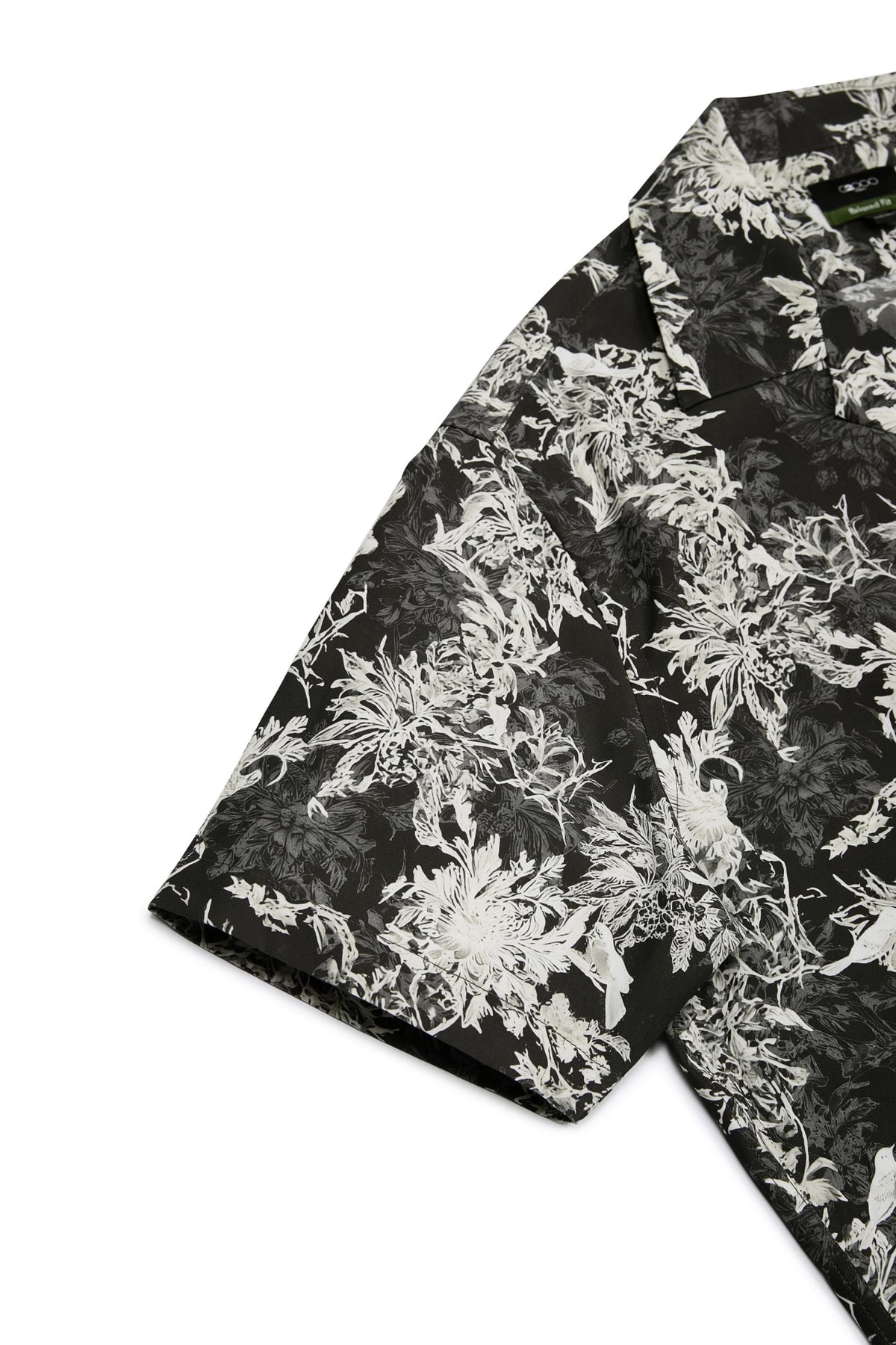 G2000 - Shirts - Modal Blend Botanical Print Relax Fit Short Sleeve Casual Shirt