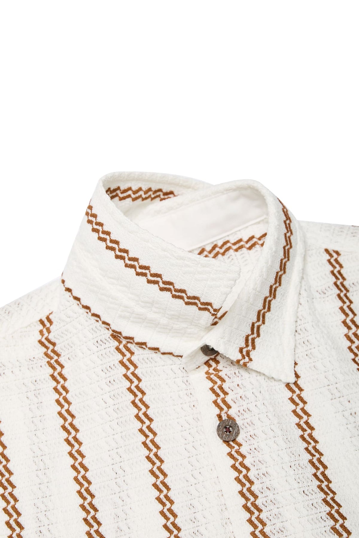 G2000 - Shirts - Poly Knit Stripe Relax Fit Short Sleeve Casual Shirt
