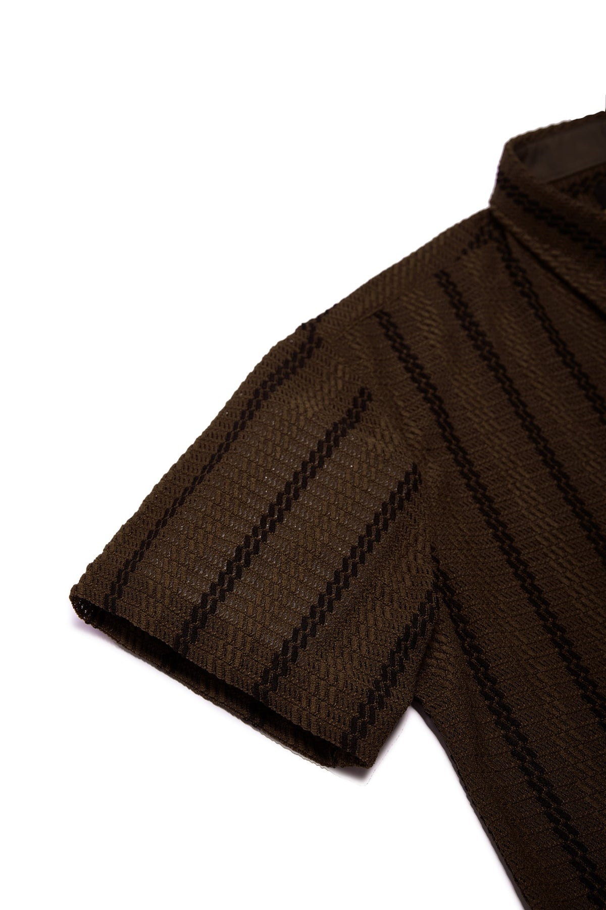 G2000 - Shirts - Poly Knit Stripe Relax Fit Short Sleeve Casual Shirt