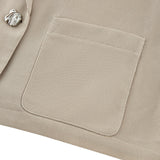 Poly Viscose Leno Weave Oversized Fit Casual Blazer