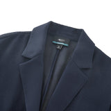 Poly Viscose Leno Weave Oversized Fit Casual Blazer
