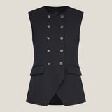 Poly Rayon Dobby Twill Easy Fit Waistcoat
