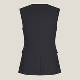 Poly Rayon Dobby Twill Easy Fit Waistcoat