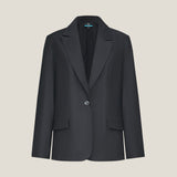 Lyocell Blend Dobby Twill Weekend Fit Casual Blazer