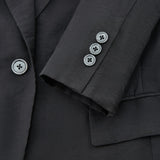 Lyocell Blend Dobby Twill Weekend Fit Casual Blazer