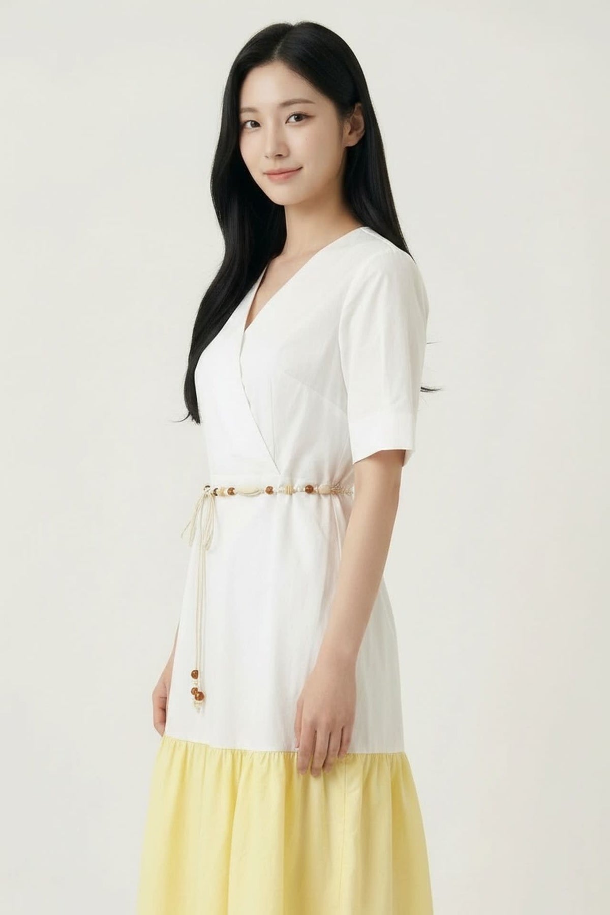 G2000 Dresses Pure Cotton Poplin Colour Block Dress