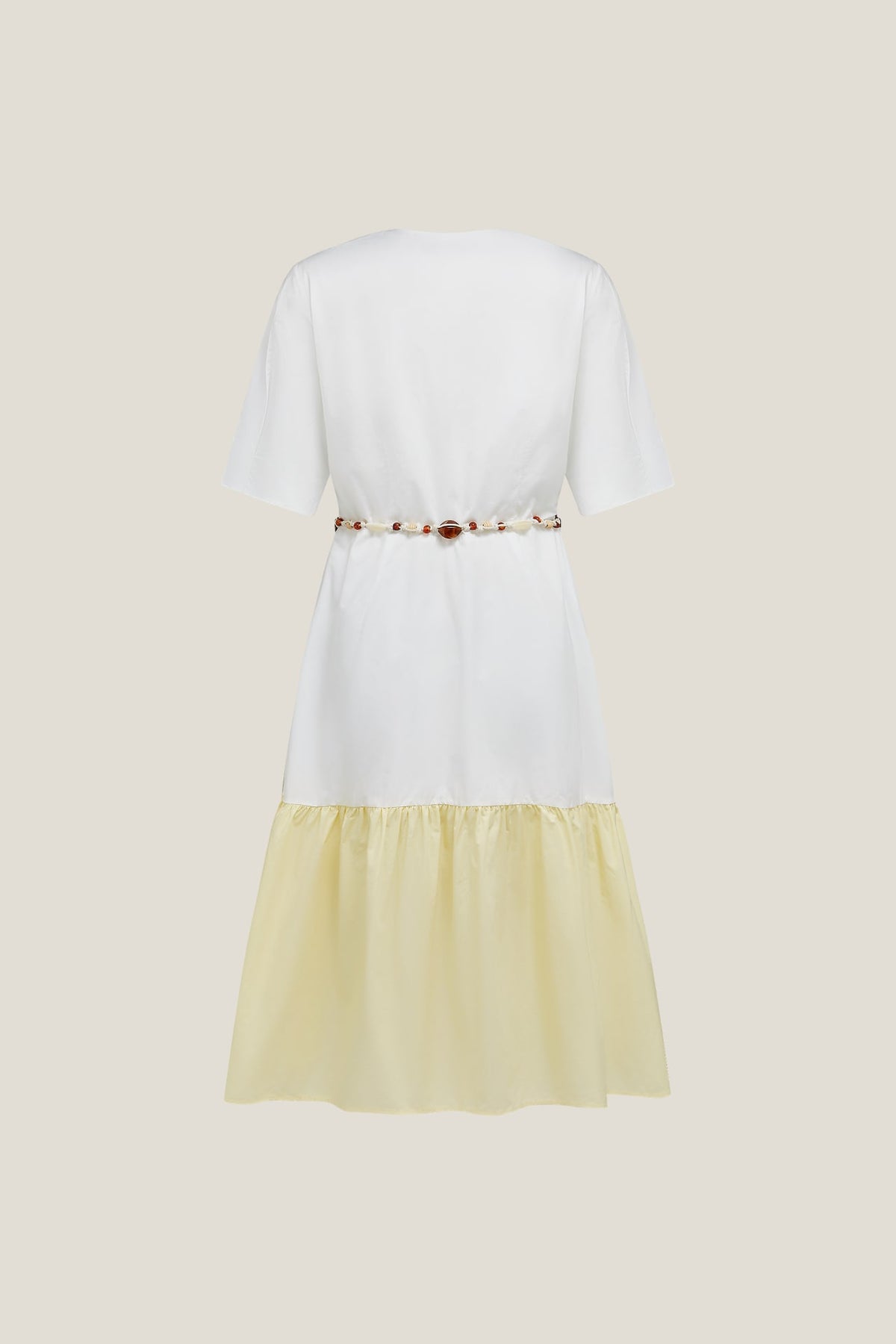 G2000 - Dresses - Pure Cotton Poplin Colour Block Dress