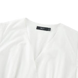 Pure Cotton Poplin Colour Block Dress