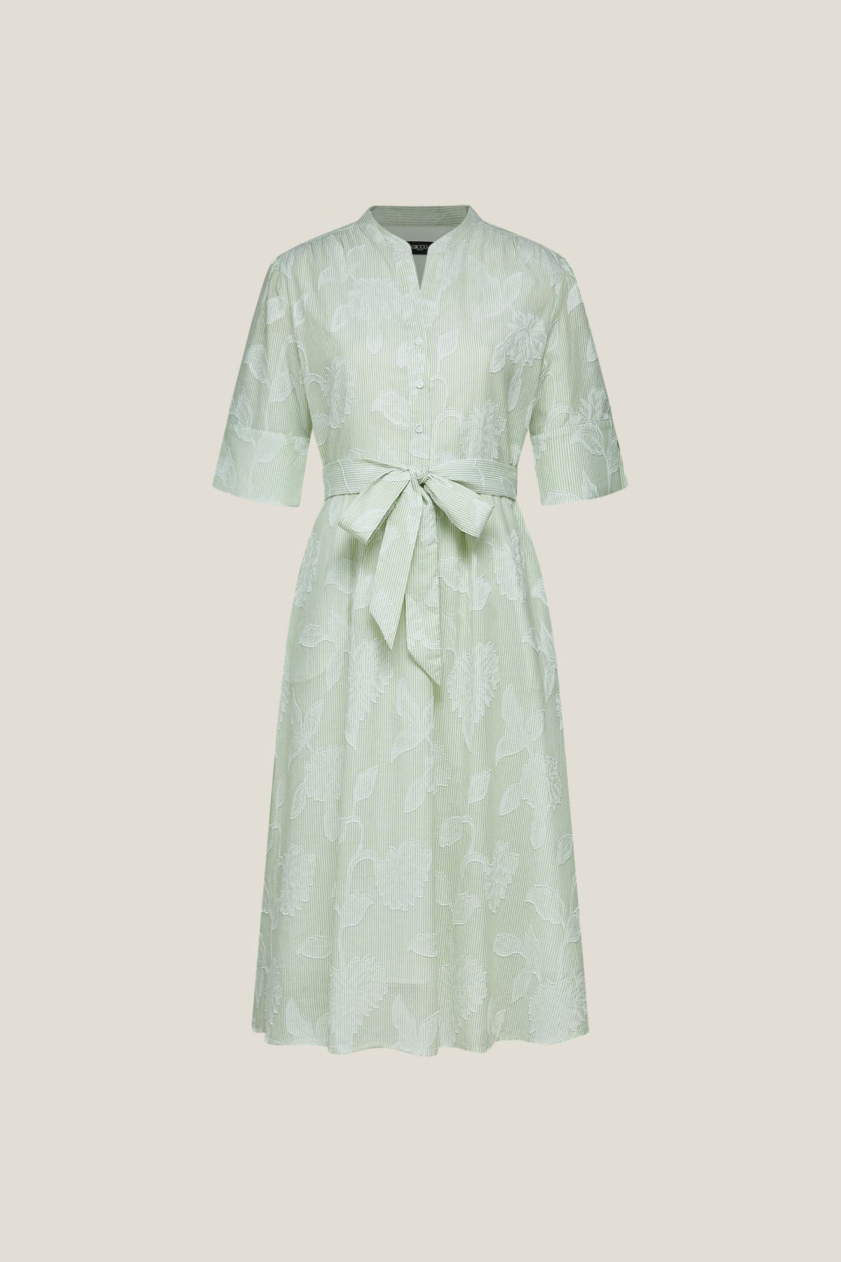 G2000 Dresses Cotton Stripe Maxi Shirt Dress Laurel Fit & Flare