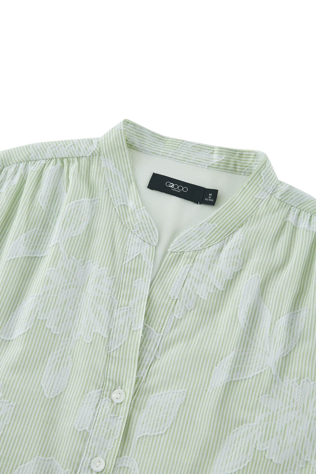 G2000 - Dresses - Cotton Stripe Maxi Shirt Dress