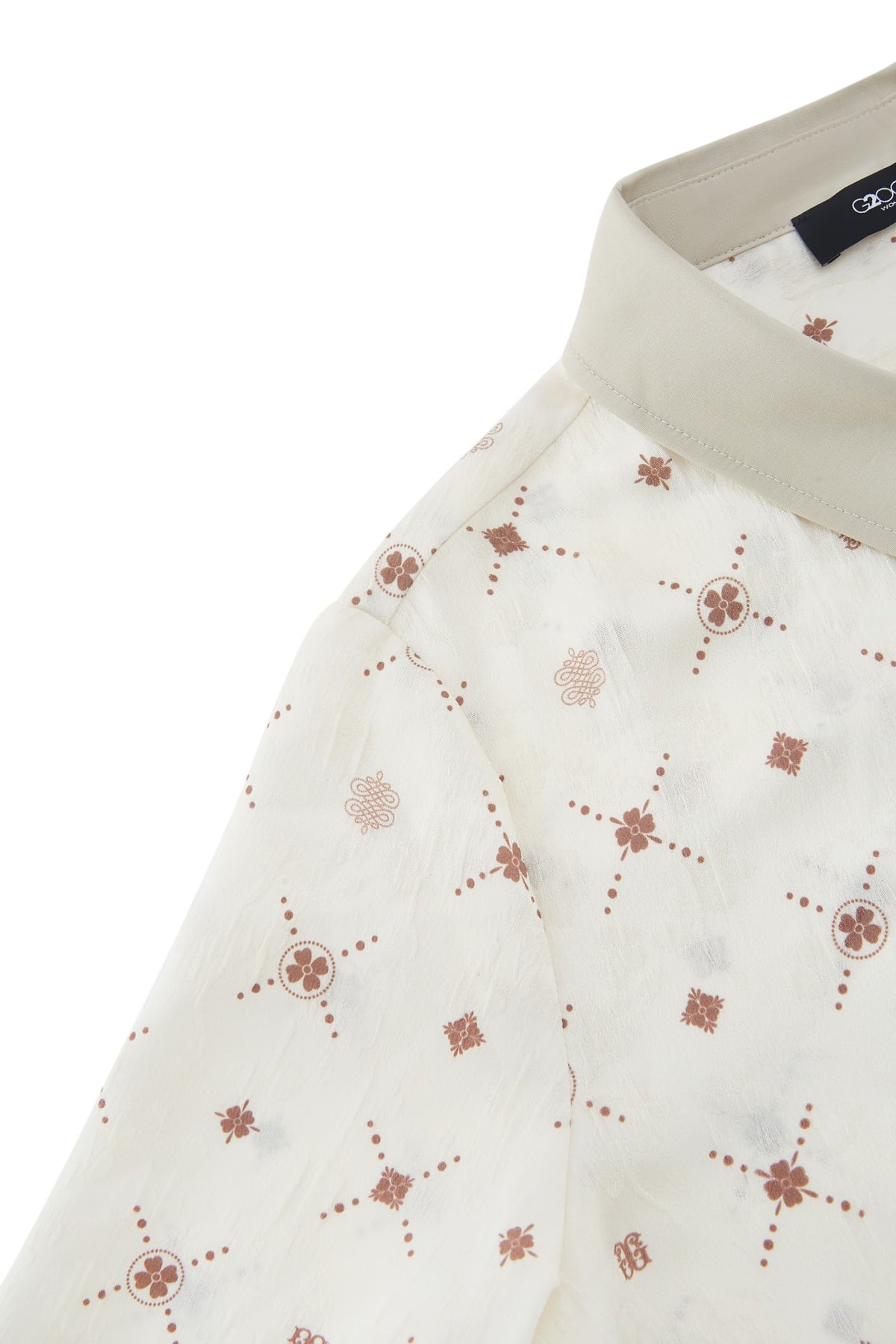 G2000 - Blouses - Contrast Print Regular Fit Blouse