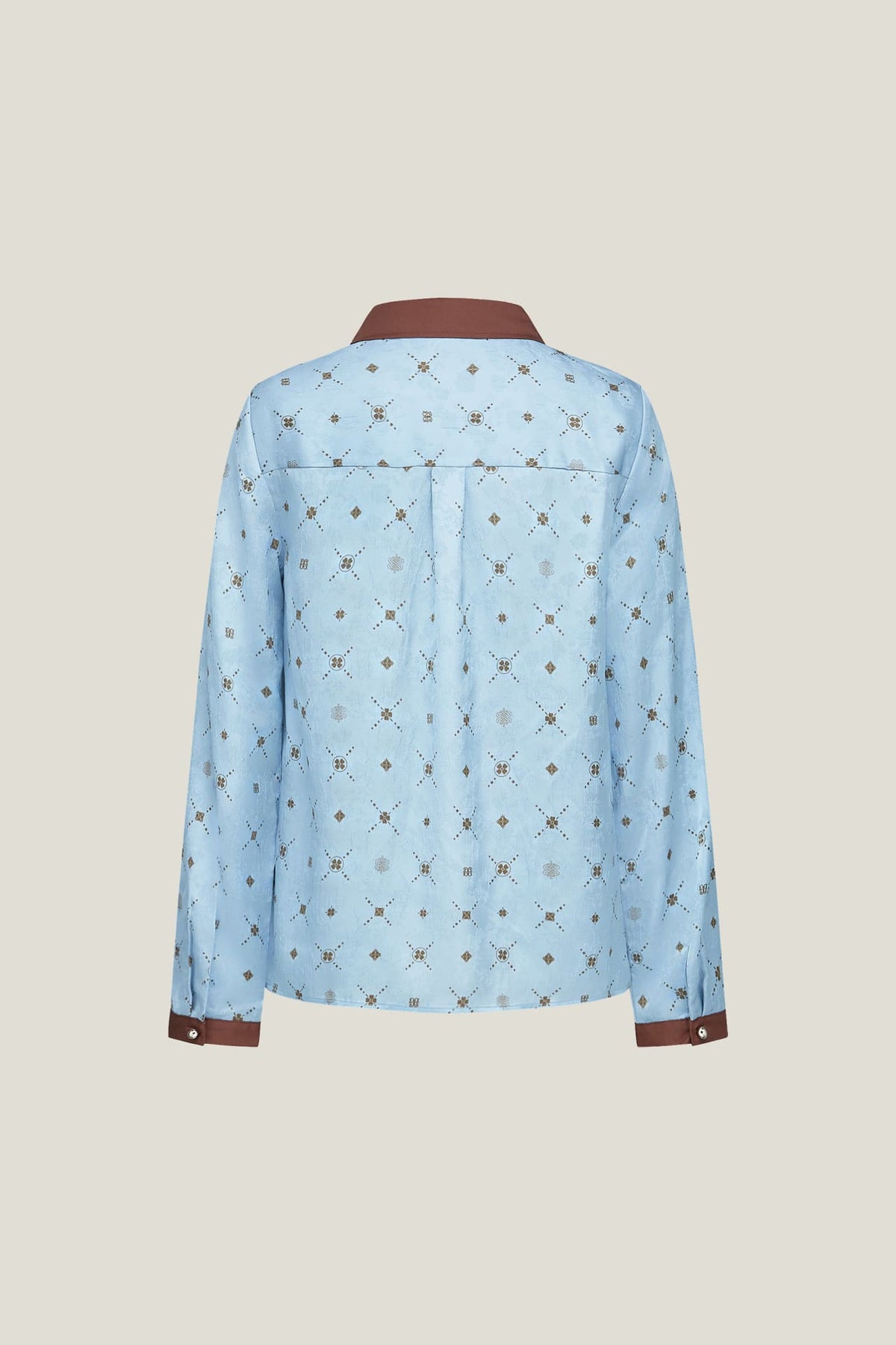 G2000 - Blouses - Contrast Print Regular Fit Blouse