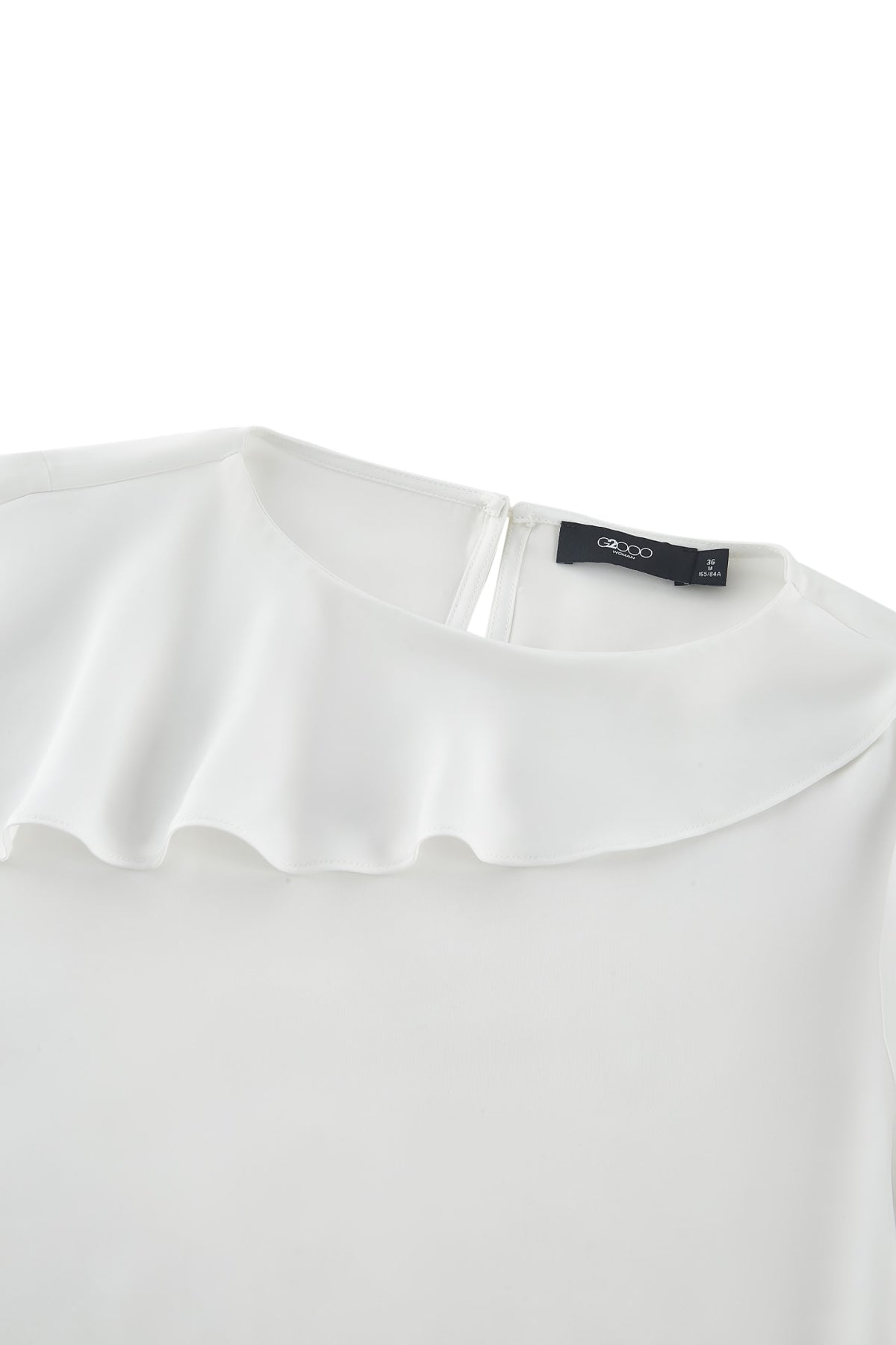 G2000 - Blouses - Asymmetric Draped Regular Fit Blouse