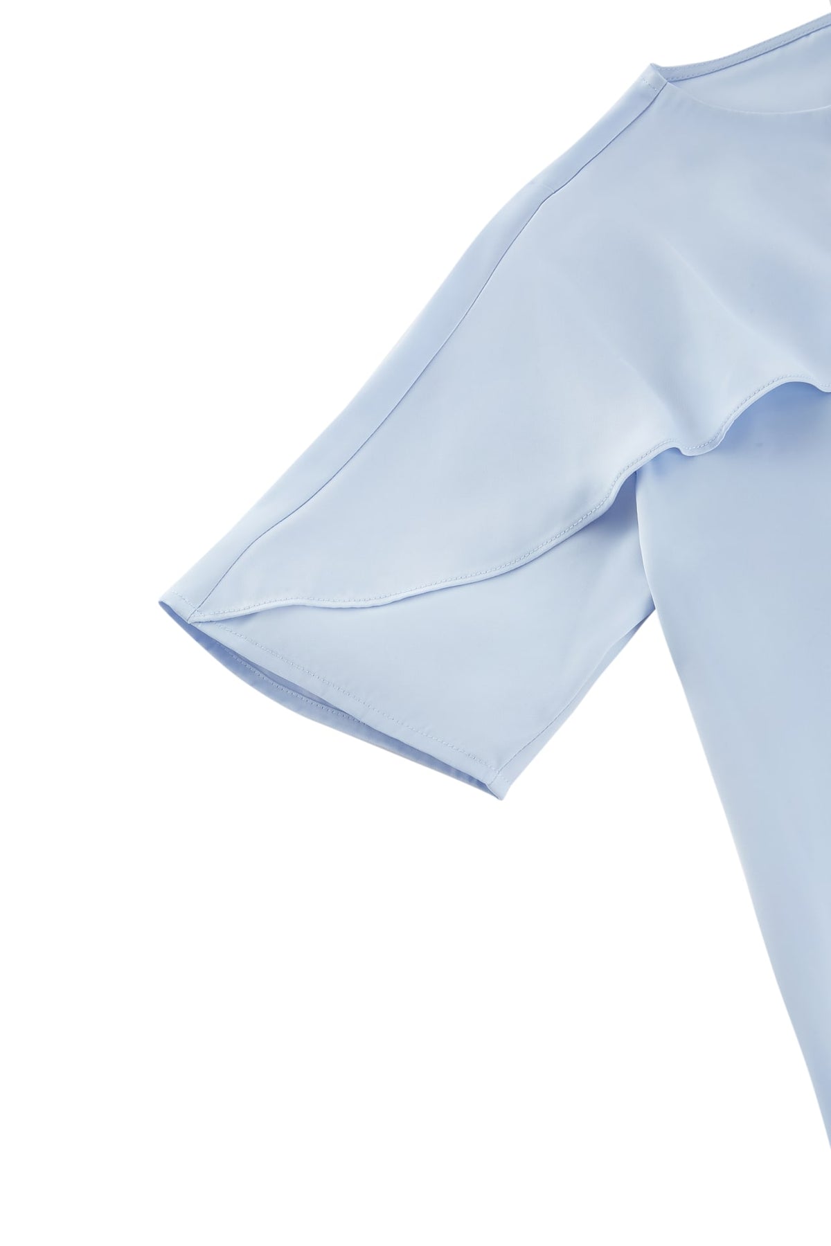 G2000 - Blouses - Asymmetric Draped Regular Fit Blouse