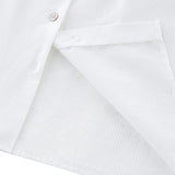 Gathered Stand Collar Blouse