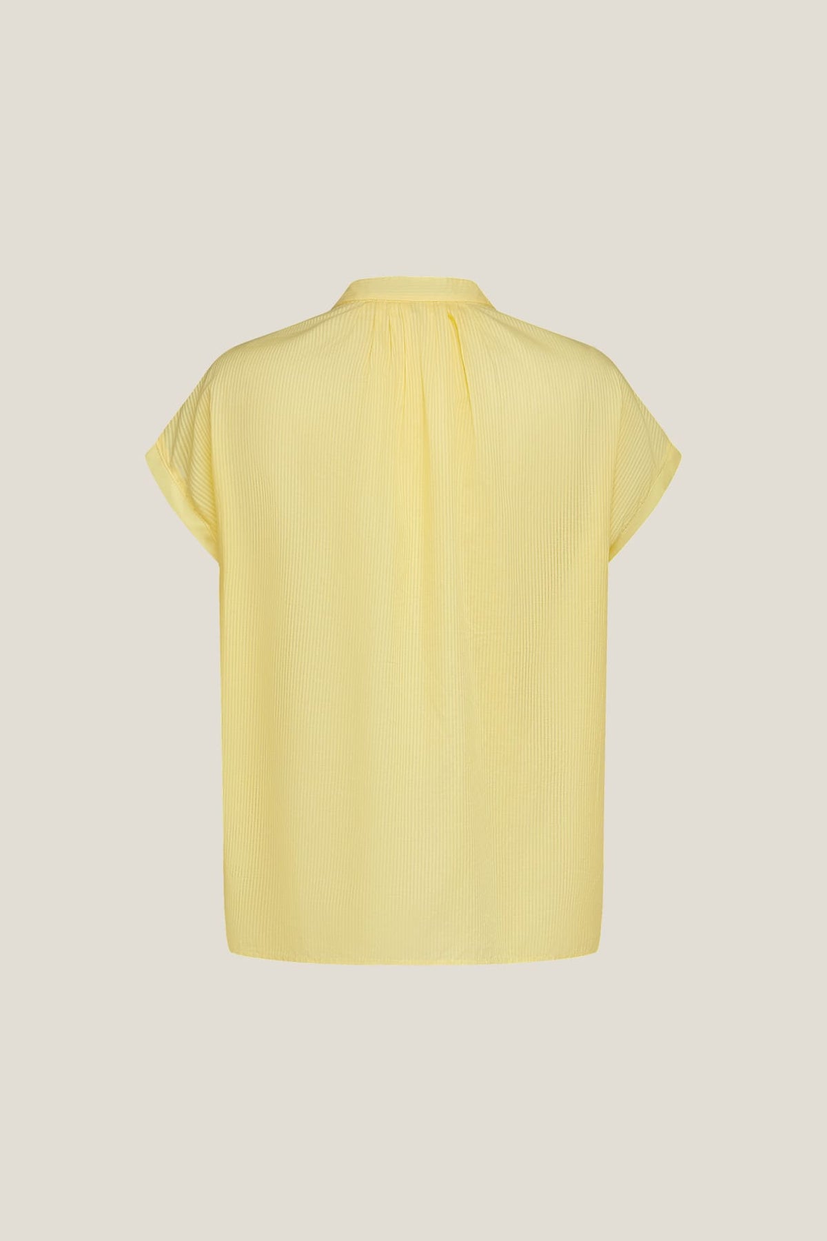 G2000 - Blouses - Gathered Stand Collar Blouse