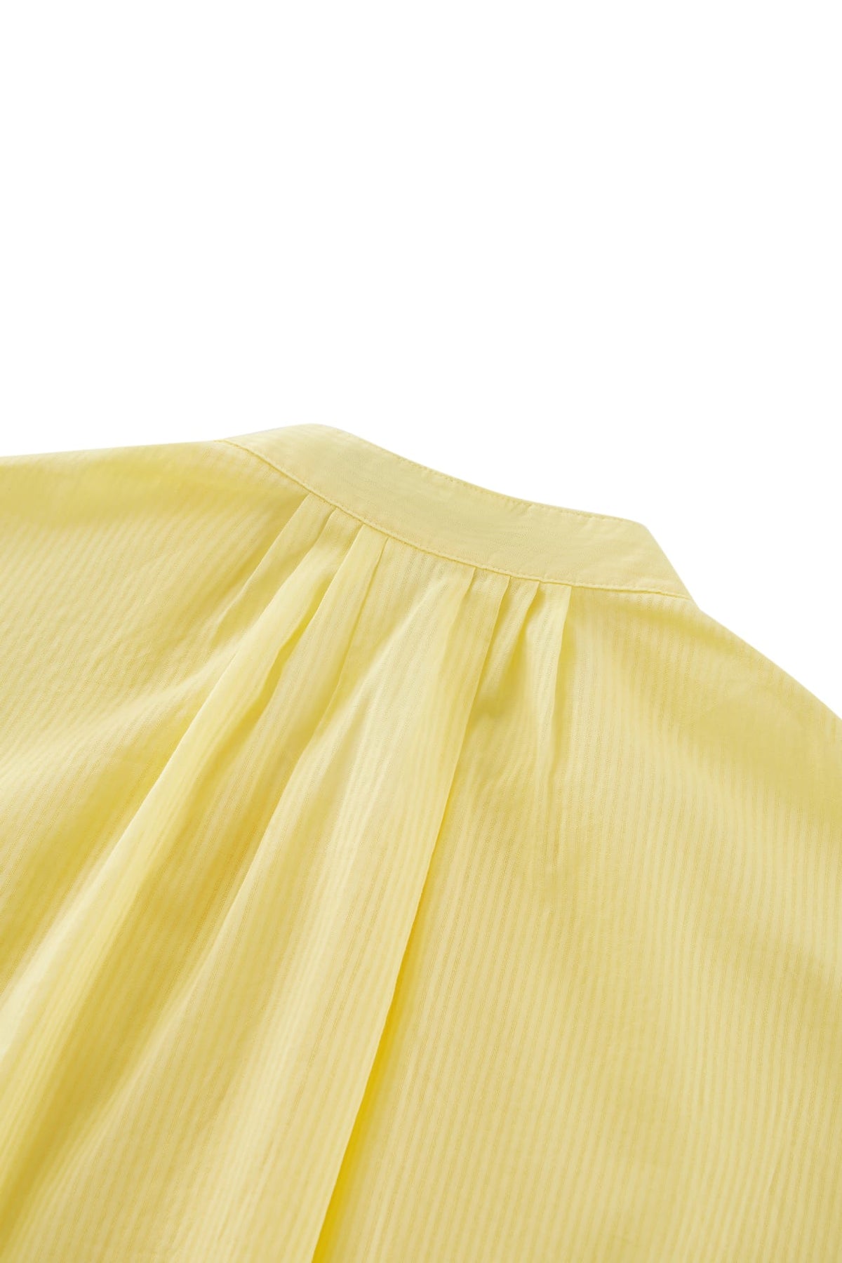 G2000 - Blouses - Gathered Stand Collar Blouse