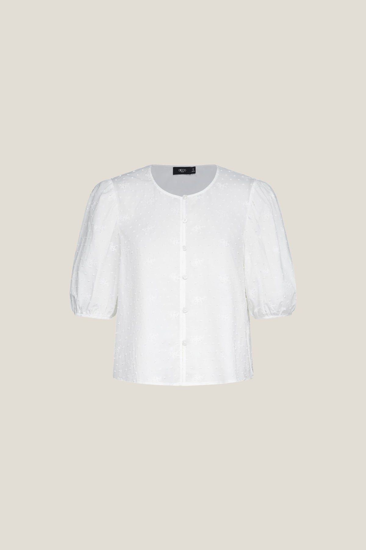 G2000 - Blouses - Embroidery Lace Regular Fit Blouse