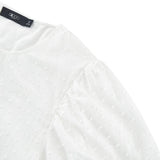 Embroidery Lace Regular Fit Blouse