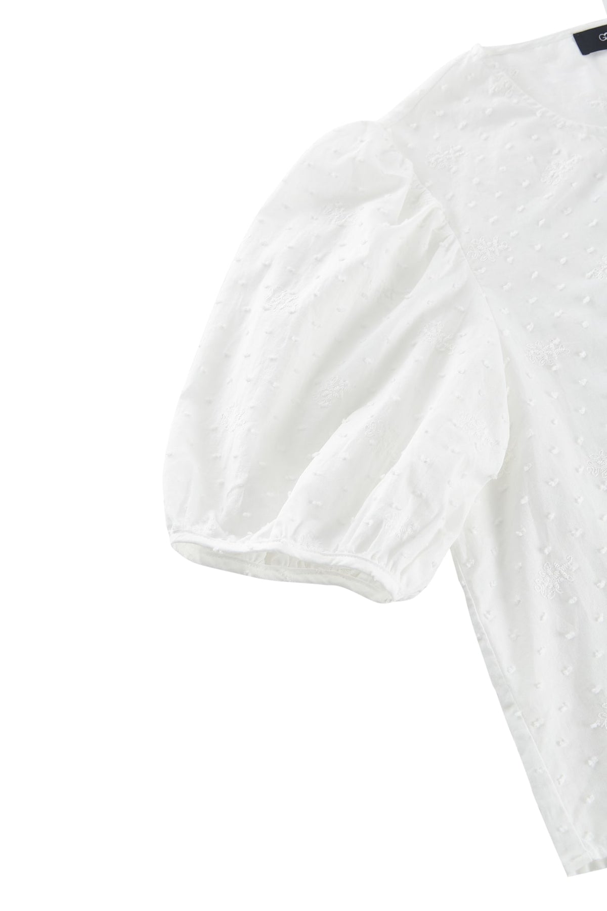 G2000 - Blouses - Embroidery Lace Regular Fit Blouse