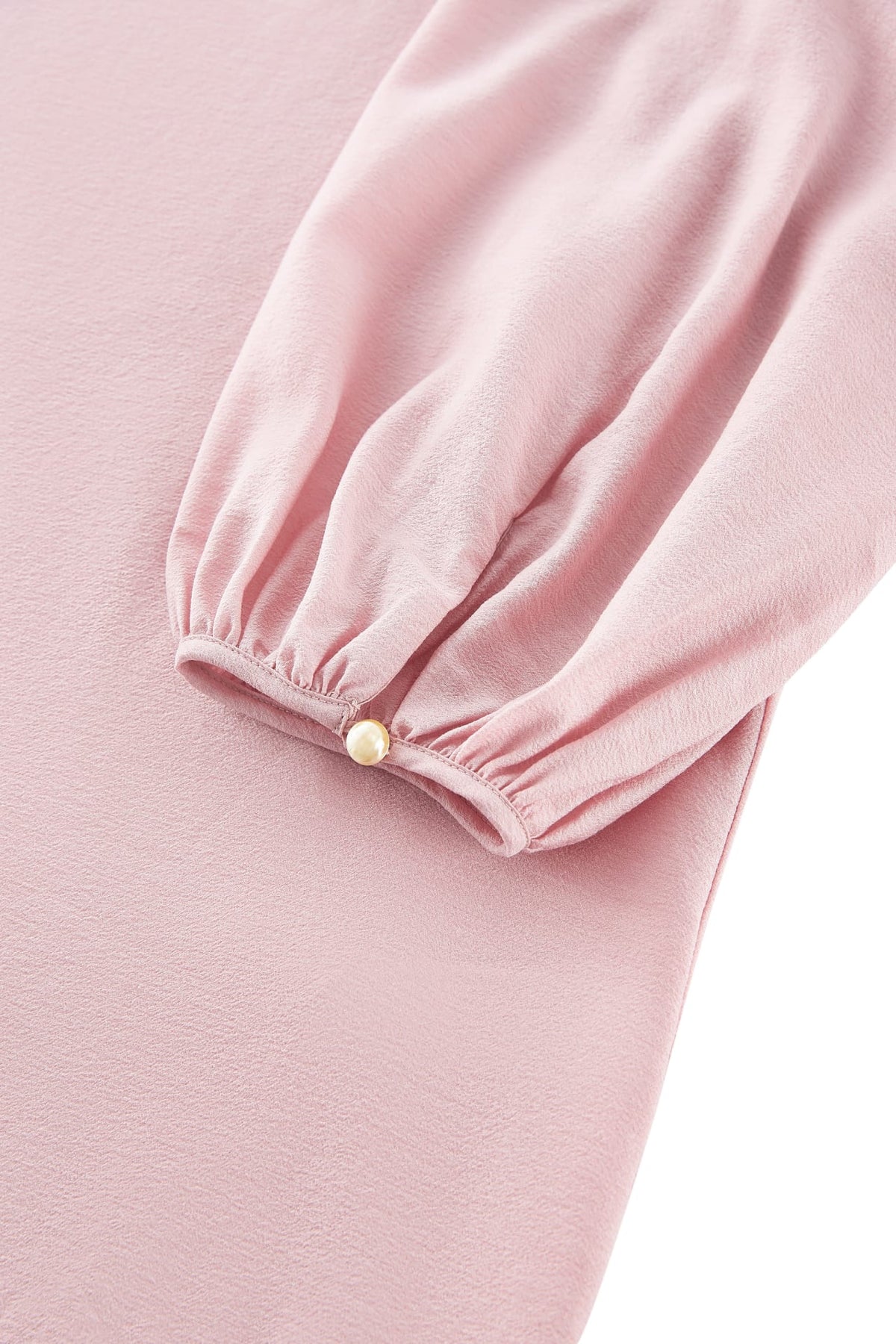 G2000 - Blouses - Pleated Detail Stand Collar Regualr Fit Blouse