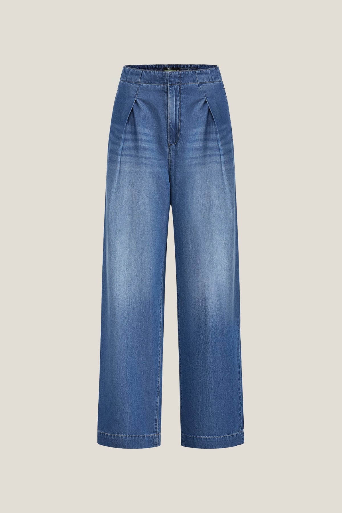 G2000 Pants Lyocell Straight Leg Washed Denim Pants