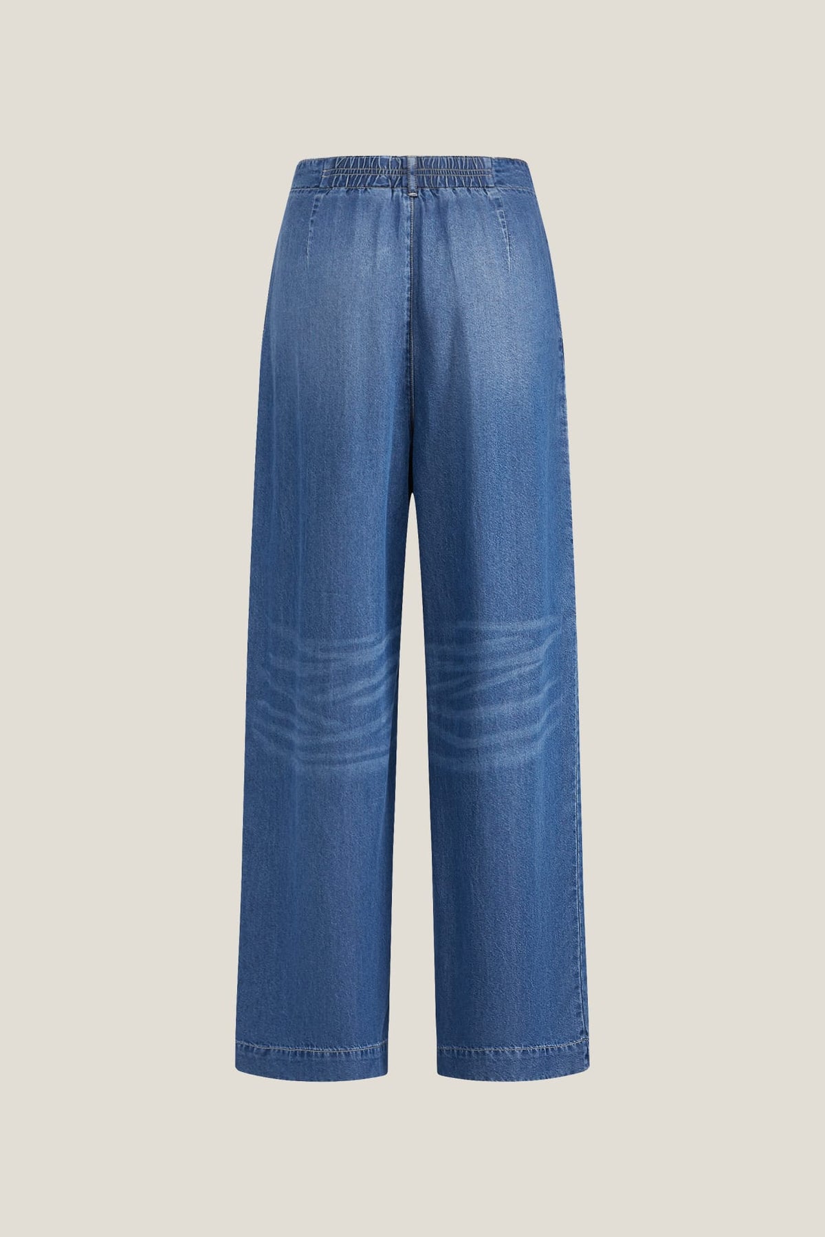 G2000 Pants Lyocell Straight Leg Washed Denim Pants