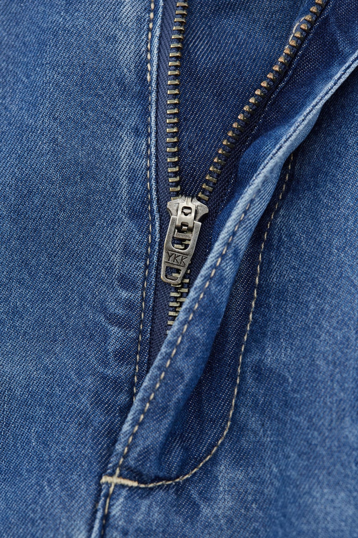 G2000 Pants Lyocell Straight Leg Washed Denim Pants