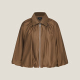 Lyocell Blend Relaxed Puff Ballon Jacket