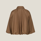 Lyocell Blend Relaxed Puff Ballon Jacket