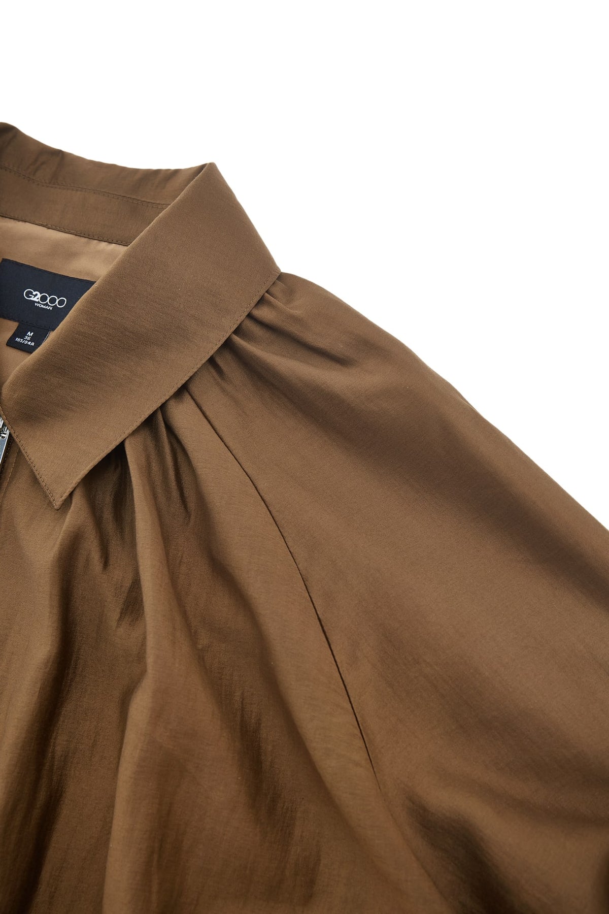 Lyocell Blend Relaxed Puff Ballon Jacket