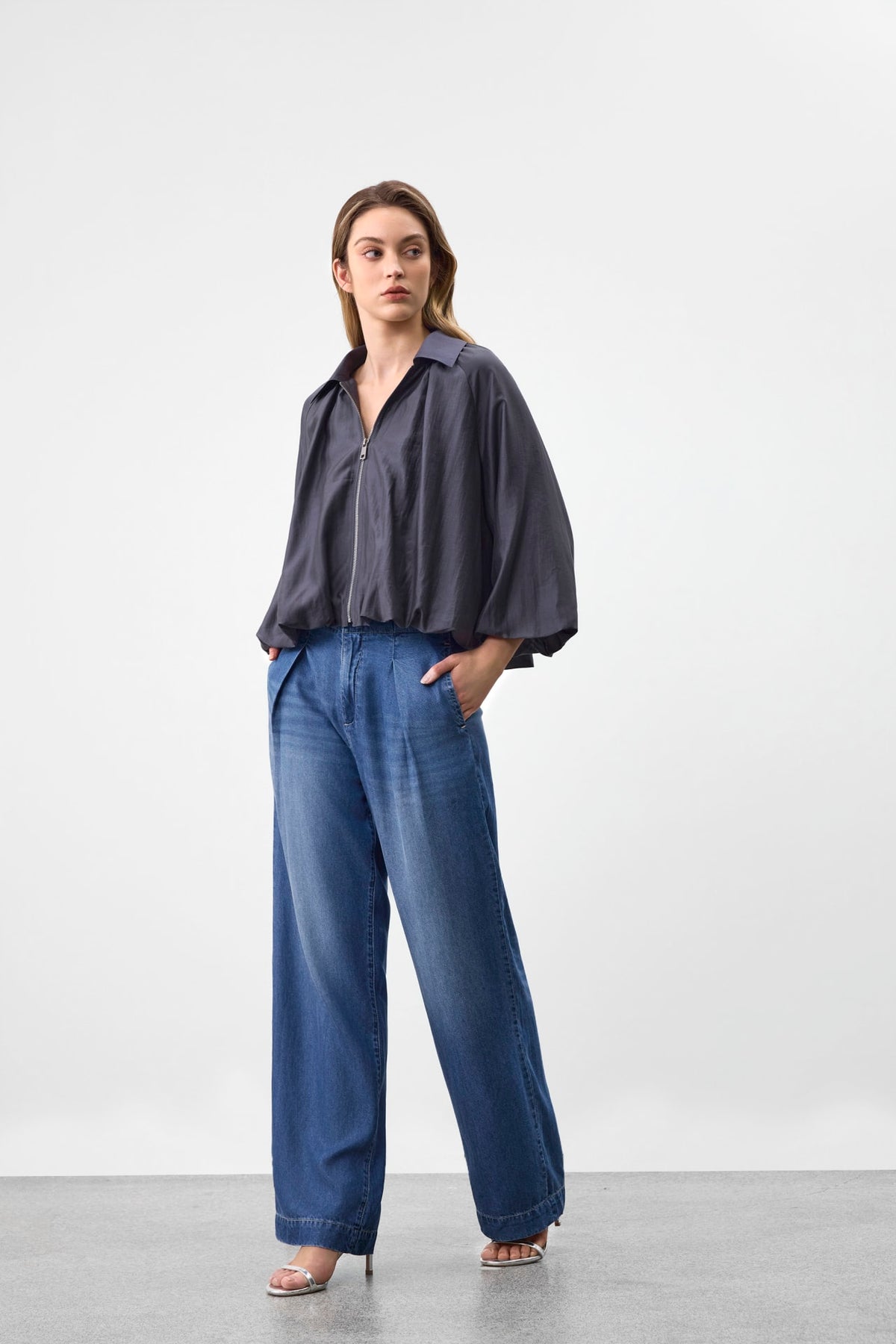 G2000 Coats & Jackets Lyocell Blend Relaxed Puff Ballon Jacket