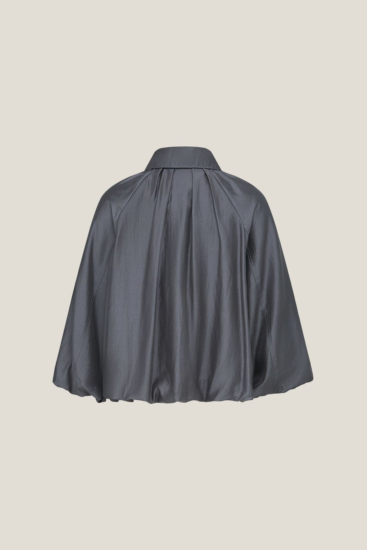 Lyocell Blend Relaxed Puff Ballon Jacket