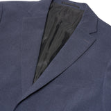 Three Proof Finish Plain Weave Smart Fit Suit Blazer