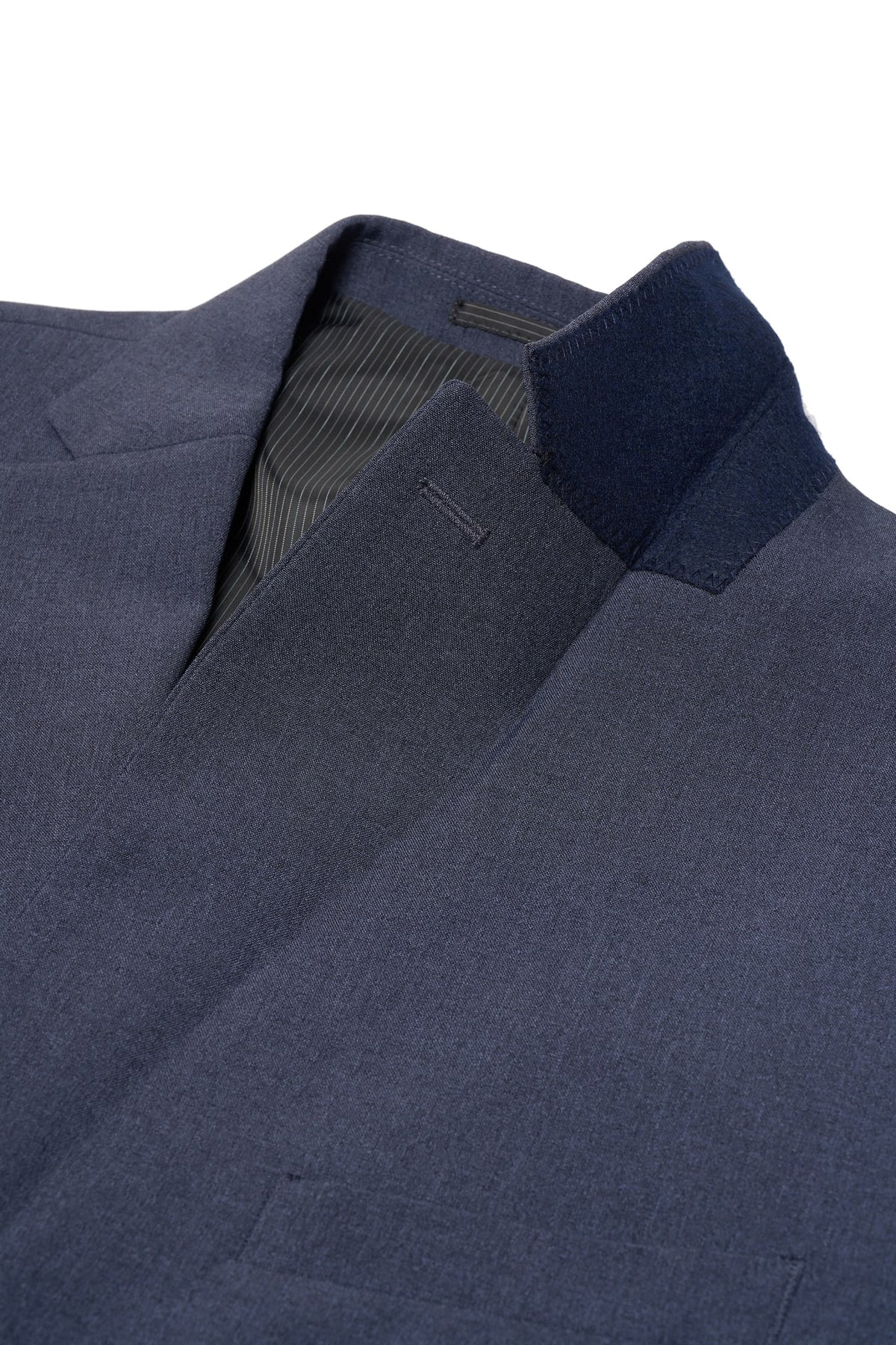 Three Proof Finish Plain Weave Smart Fit Suit Blazer