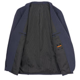 Three Proof Finish Plain Weave Smart Fit Suit Blazer